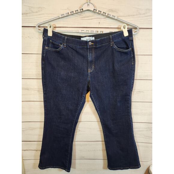 Sonoma Goods‎ For Life Women's Dark Wash Bootcut Mid Rise Stretch Jeans Size 24W - Picture 1 of 7
